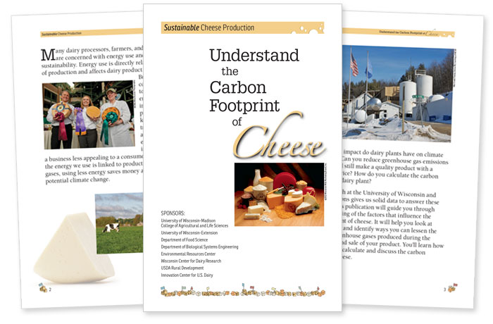 Understand the Carbon Footprint of Cheese booklet