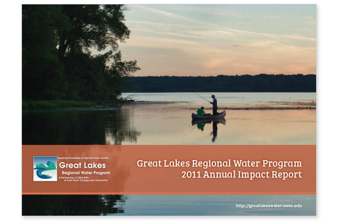 Great Lakes Regional Water Program Annual Impact Report 2011 booklet