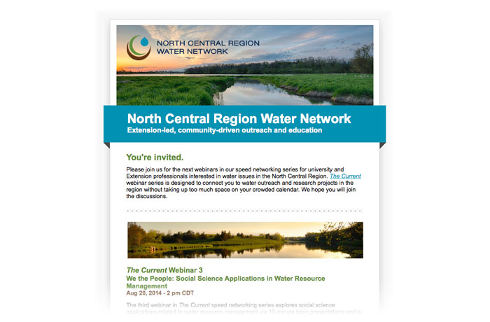 North Central Region Water Network eNewsletter