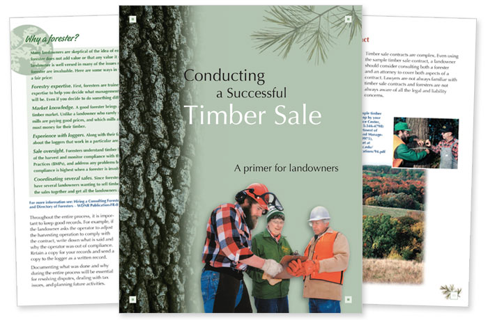 Conducting a Successful Timber Sale booklet