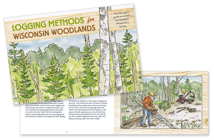 Wisconsin woodlands logging methods booklet